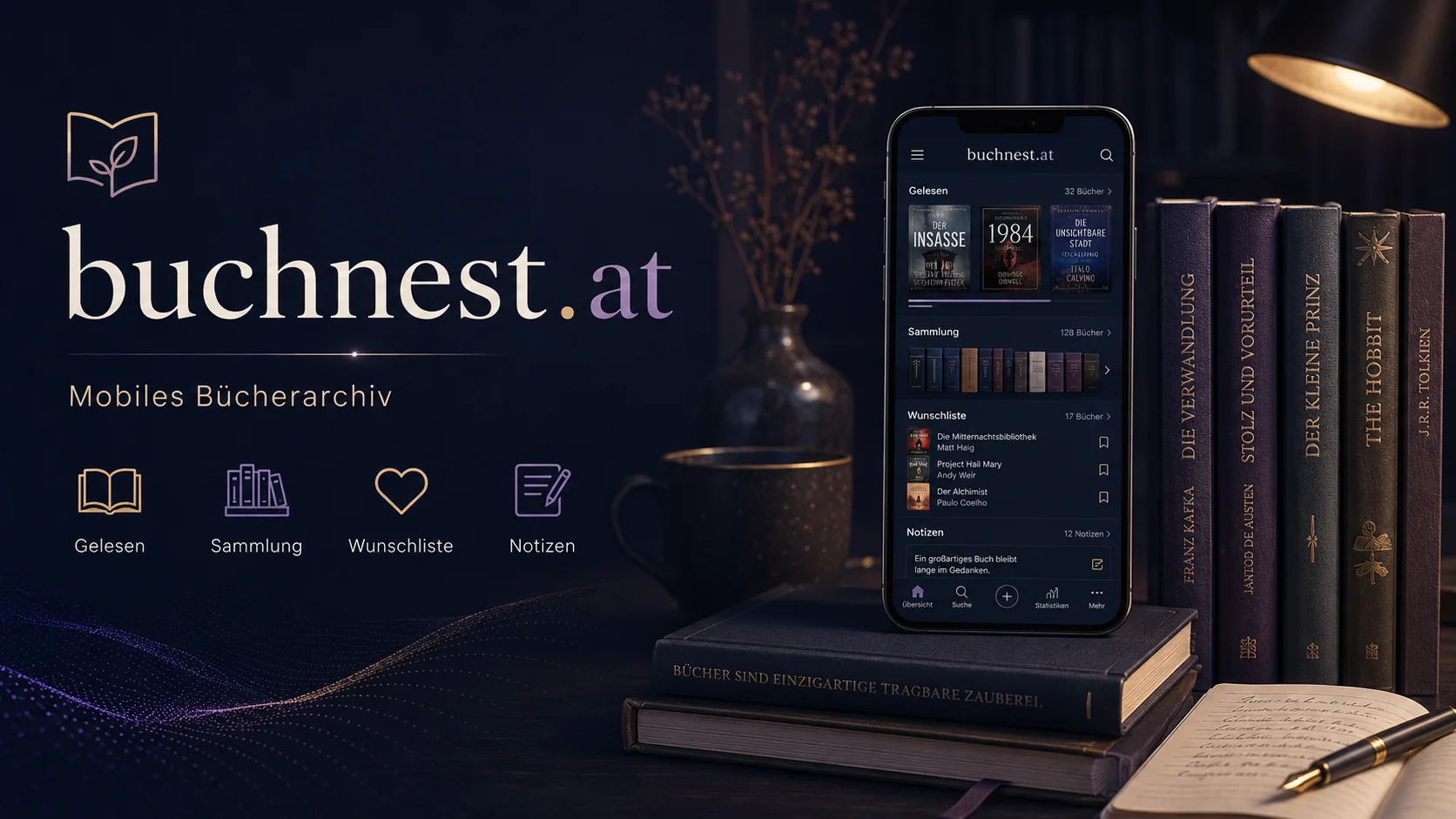 Projektansicht buchnest.at