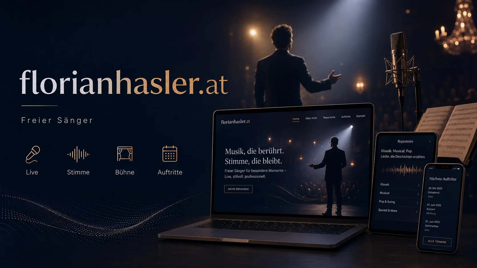 Projektansicht florianhasler.at