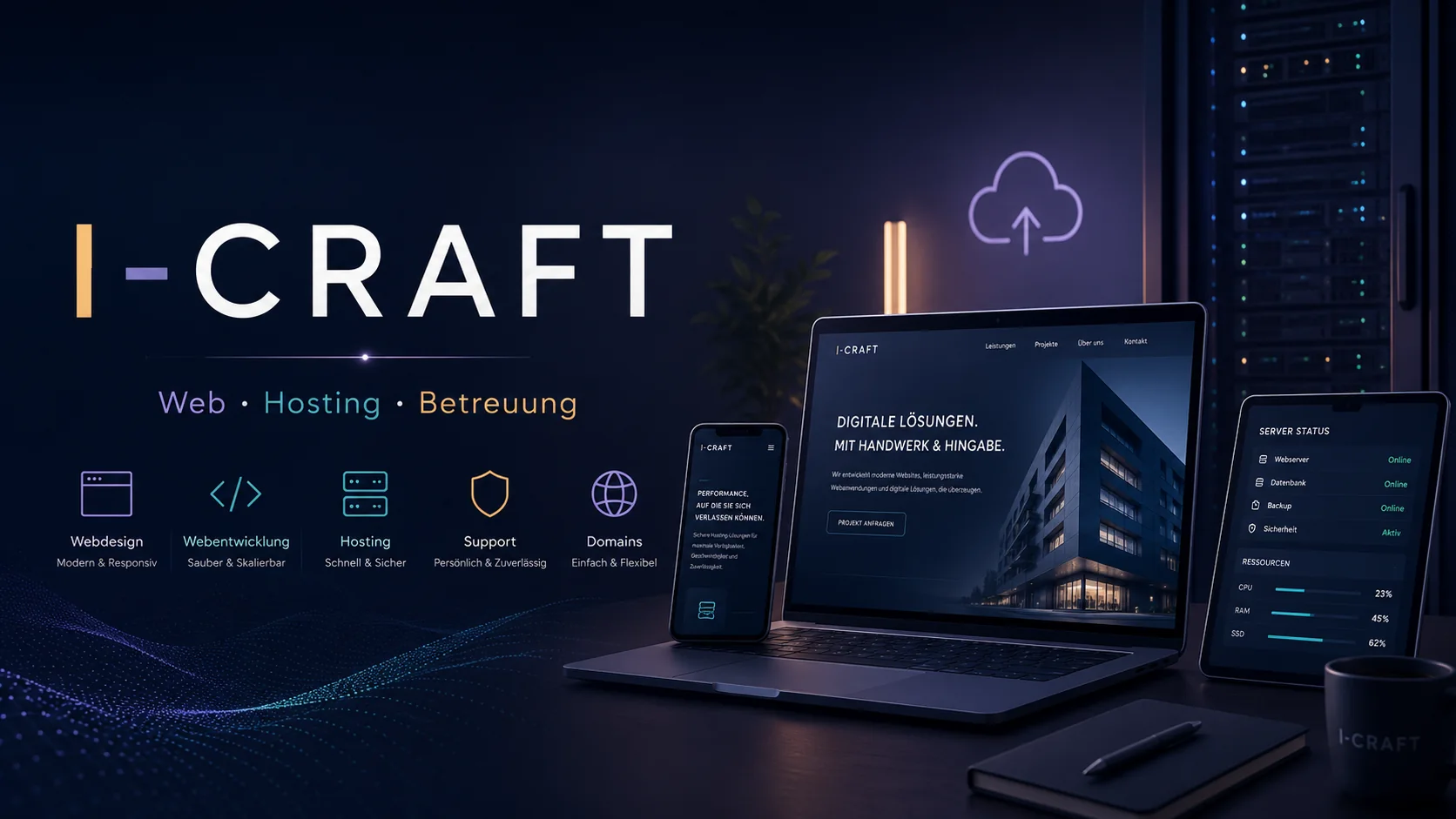 Projektansicht I-CRAFT